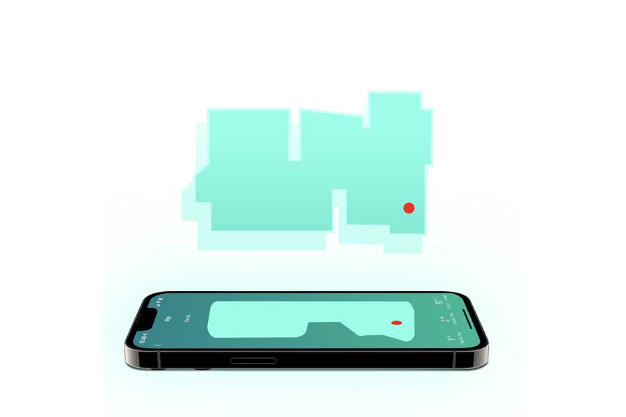 Robot Debu dapat dioperasikan & dikendalikan melalui smartphone.